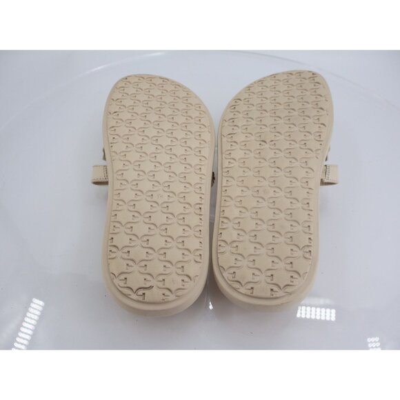 Sam Edelman Valeri Slide Women Size 8.5 Wide Ivory Leather Platform Slip On Flat - Picture 14 of 15